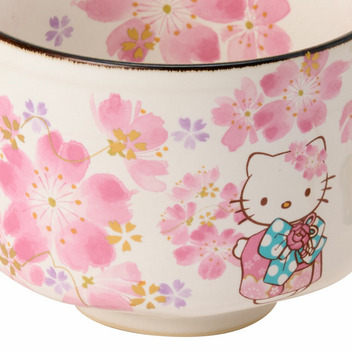 ハローキティ 抹茶碗セット