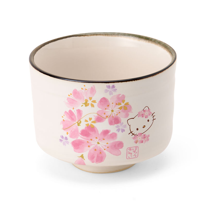 ハローキティ 抹茶碗セット