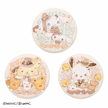 サンリオキャラクターズ DOLLY MIX 缶バッジ3個セット