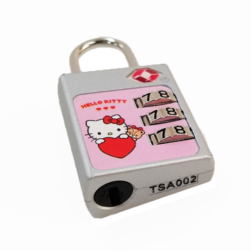 ハローキティ TSA 3ダイヤルロック（ハローキティ＆タイニーチャム）