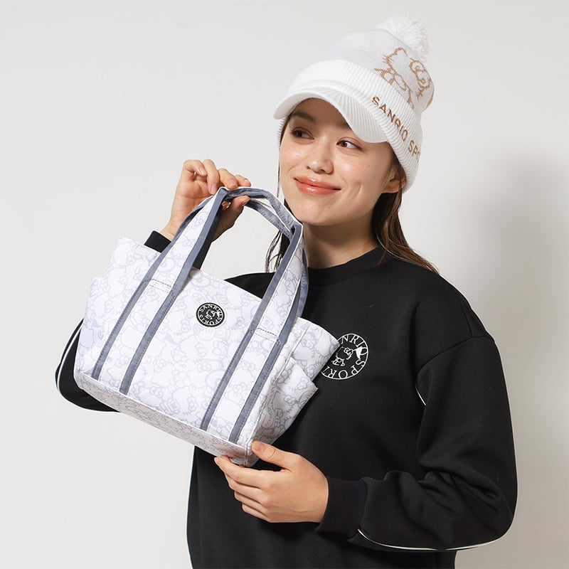 ハローキティ サイドポケットプリントカートバッグ