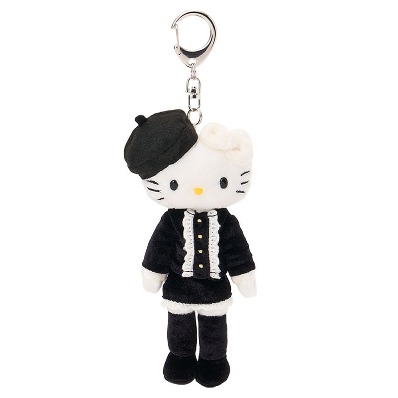 ハローキティ マスコットホルダー モノトーン（Sanrio closet collection）