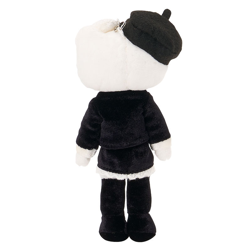 ハローキティ マスコットホルダー モノトーン（Sanrio closet collection）