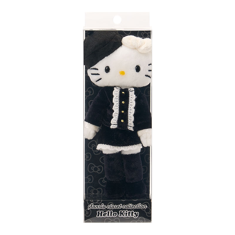 ハローキティ マスコットホルダー モノトーン（Sanrio closet collection）