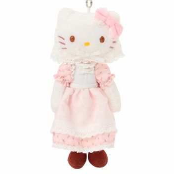 ハローキティ マスコットホルダー ネオ森ガール（Sanrio closet collection）
