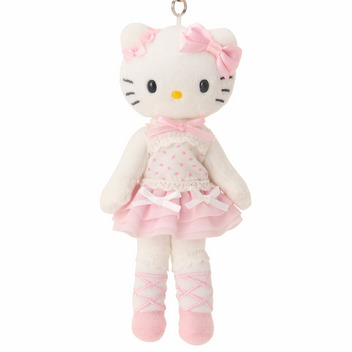 ハローキティ マスコットホルダー バレエコア（Sanrio closet collection）