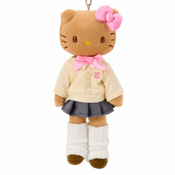 ハローキティ マスコットホルダー 制服（Sanrio closet collection）