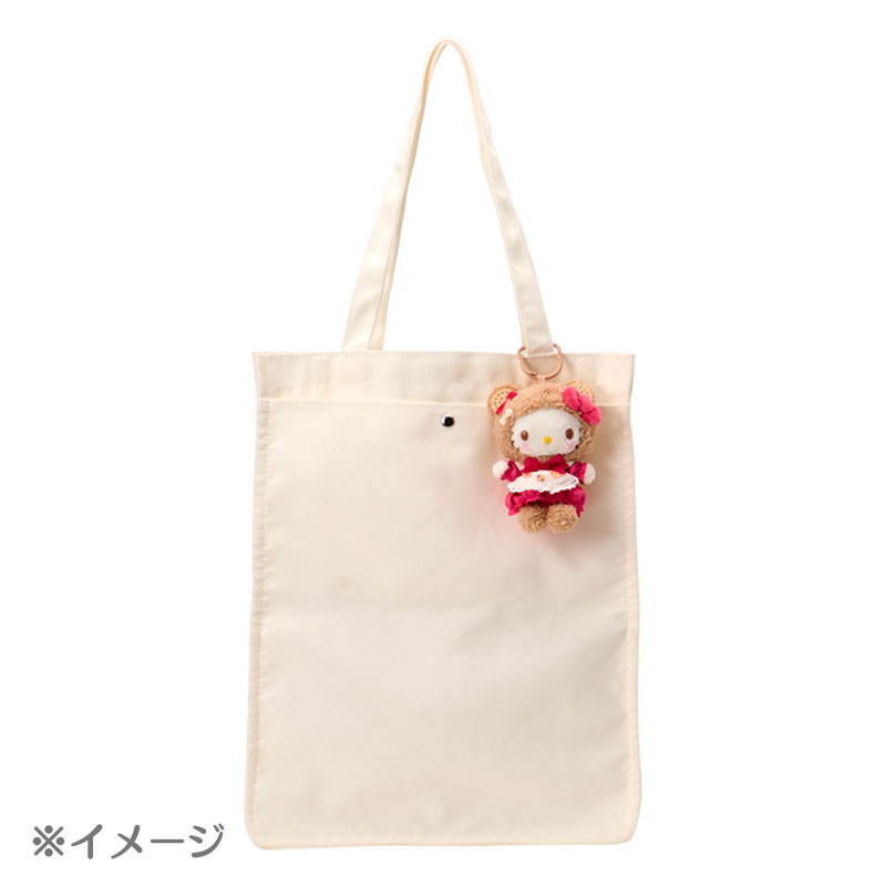 シナモロール マスコットホルダー（クッキーもこもこベア）