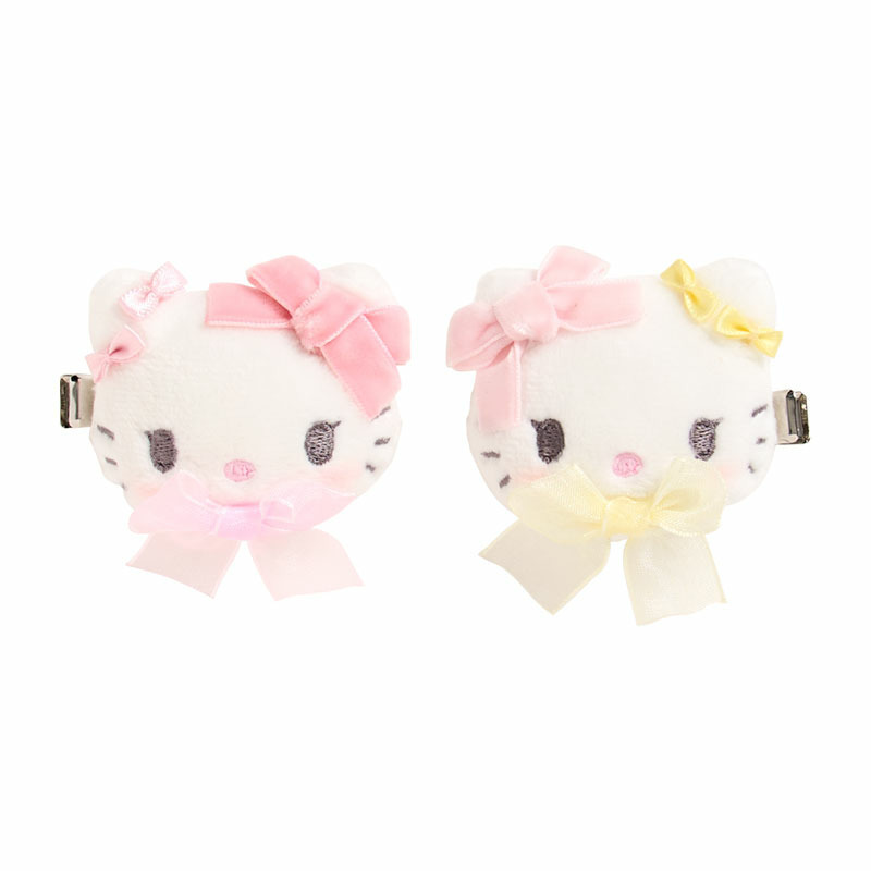 ハローキティ&ハローミミィ ヘアクリップセット（ハローキティのお気に入り）