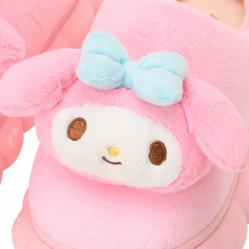 マイメロディ マスコット付きスリッパ