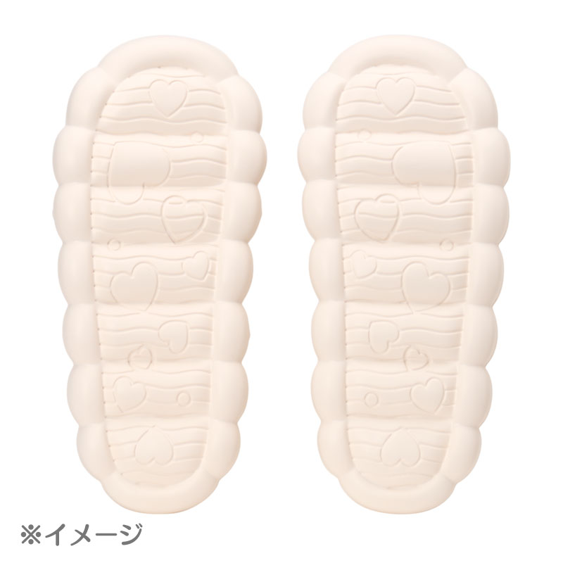 シナモロール マスコット付きスリッパ