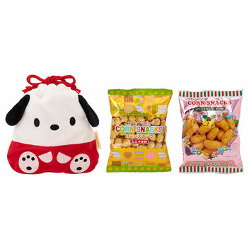 ポチャッコ お菓子&キャラクター形巾着