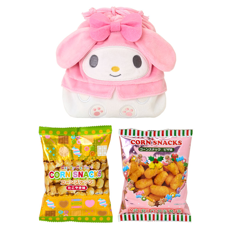 マイメロディ お菓子&キャラクター形巾着