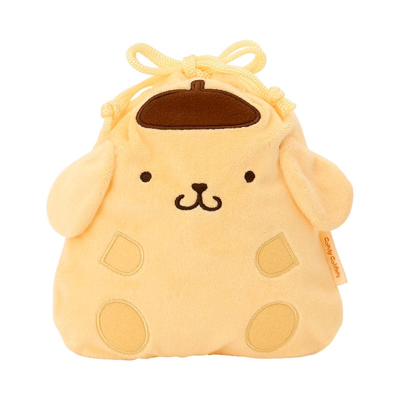 ポムポムプリン お菓子&キャラクター形巾着