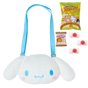 シナモロール お菓子&フェイス形ショルダーバッグ