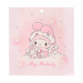 マイメロディ ラムネ&マスコットホルダー（雪だるま）