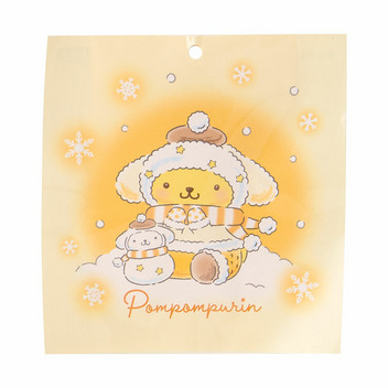 ポムポムプリン ラムネ&マスコットホルダー（雪だるま）