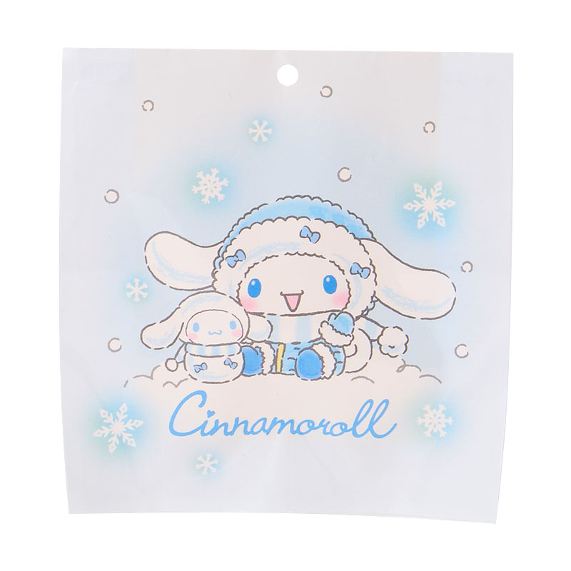 シナモロール ラムネ&マスコットホルダー（雪だるま）