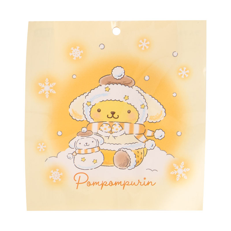 ポムポムプリン ラムネ&マスコットホルダー（雪だるま）