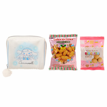 シナモロール お菓子＆ポーチ（雪だるま）