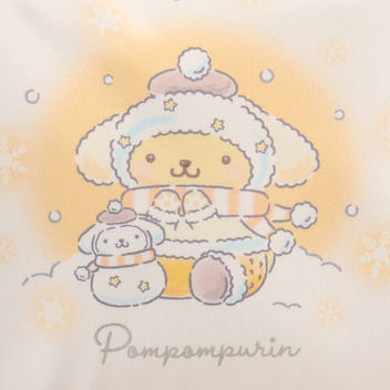 ポムポムプリン お菓子＆ポーチ（雪だるま）