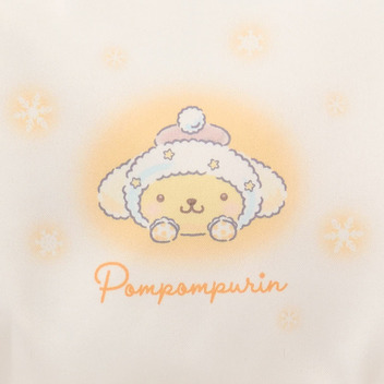 ポムポムプリン お菓子＆ポーチ（雪だるま）