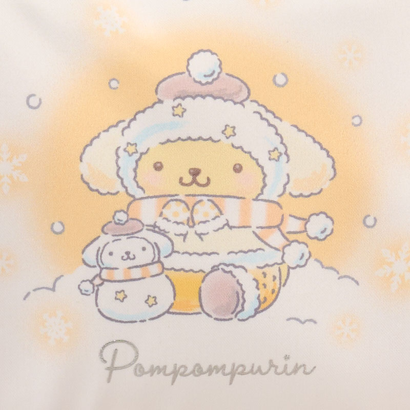 ポムポムプリン お菓子＆ポーチ（雪だるま）
