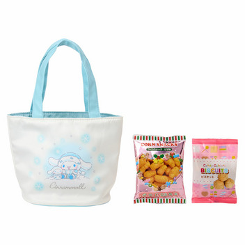 シナモロール お菓子＆手提げバッグ（雪だるま）