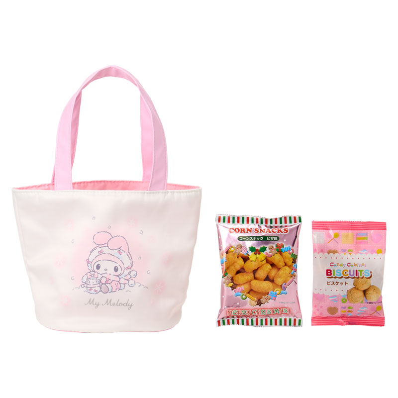 マイメロディ お菓子＆手提げバッグ（雪だるま）
