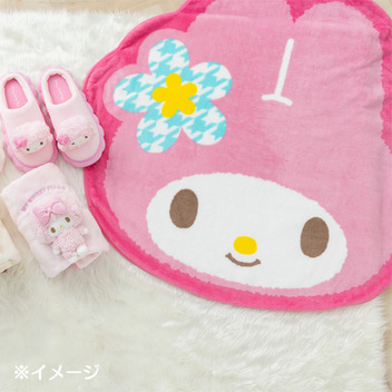 マイメロディ フェイス形ブランケット