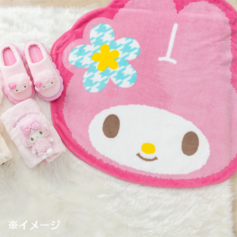 マイメロディ フェイス形ブランケット