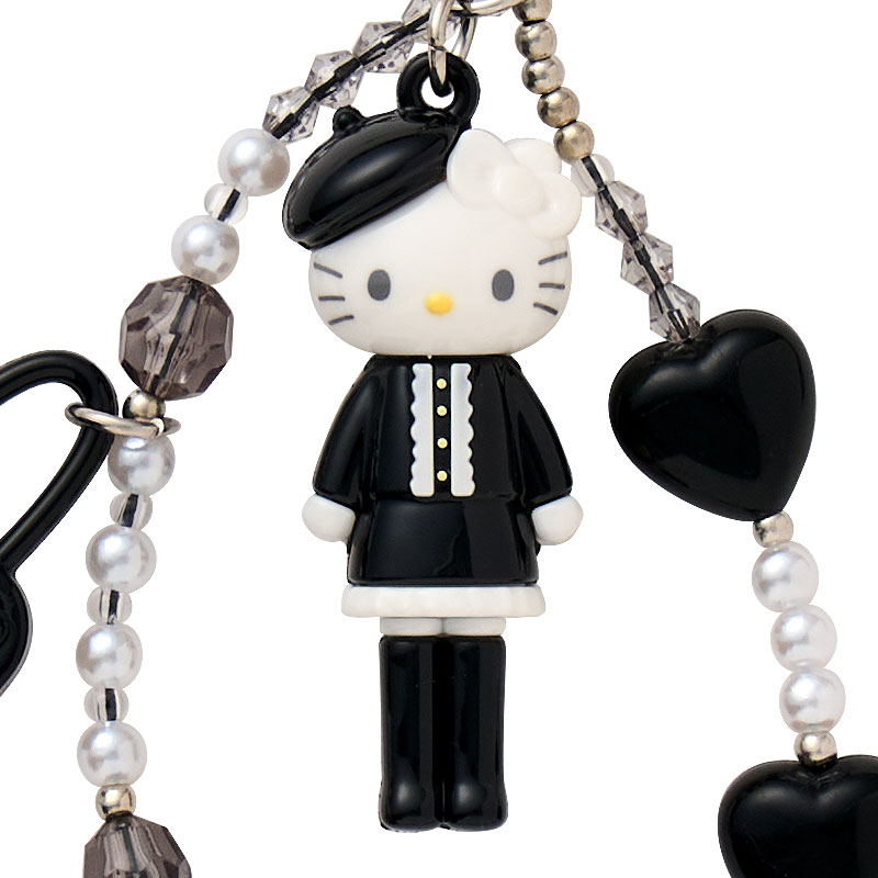 ハローキティ ストラップ モノトーン（Sanrio closet collection）
