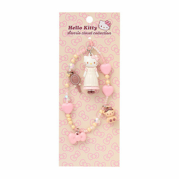 ハローキティ ストラップ ネオ森ガール（Sanrio closet collection）