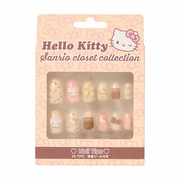 ハローキティ ネイルチップ ネオ森ガール（Sanrio closet collection）