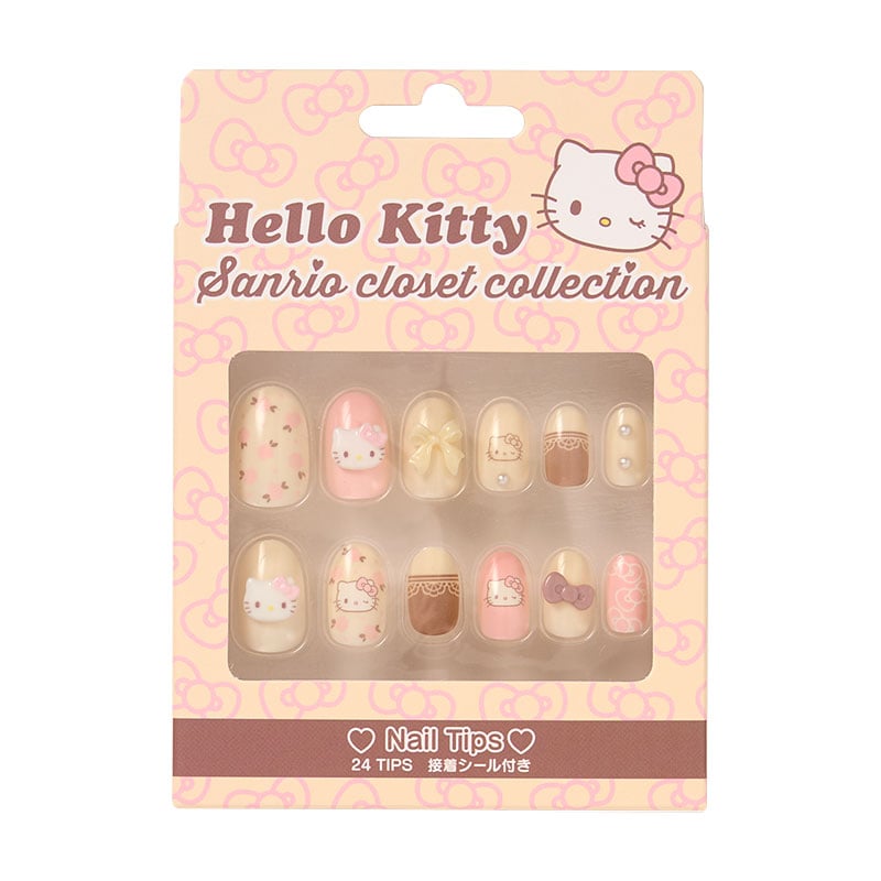 ハローキティ ネイルチップ ネオ森ガール（Sanrio closet collection）