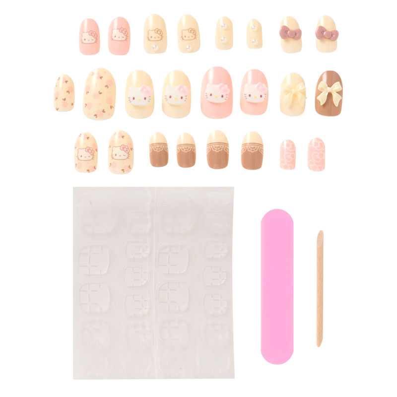 ハローキティ ネイルチップ ネオ森ガール（Sanrio closet collection）