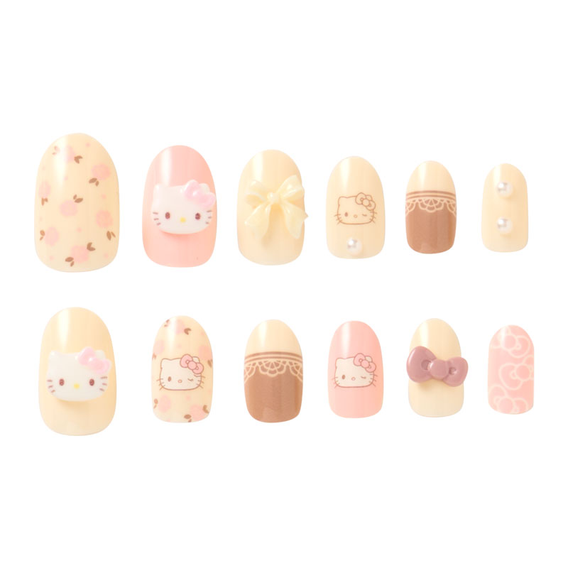 ハローキティ ネイルチップ ネオ森ガール（Sanrio closet collection）