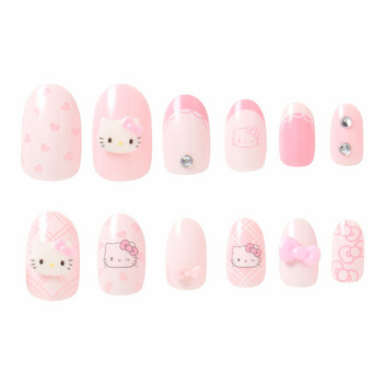 ハローキティ ネイルチップ バレエコア（Sanrio closet collection）