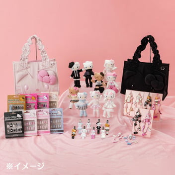 ハローキティ ネイルチップ 制服（Sanrio closet collection）