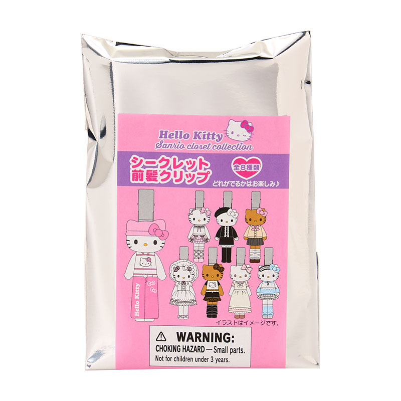 ハローキティ シークレット前髪クリップ（Sanrio closet collection）