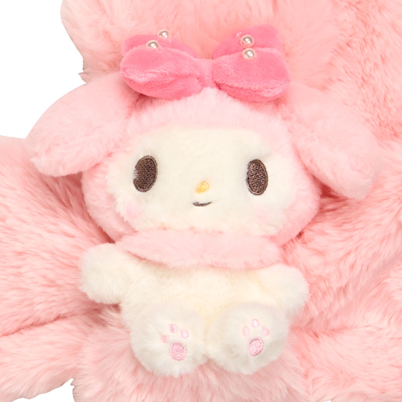 マイメロディ キッズマスコット付きマフラー