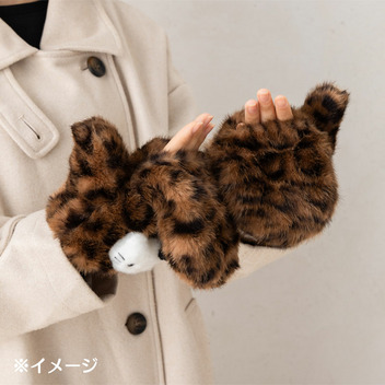 マイスウィートピアノ マスコット付きボアミトン