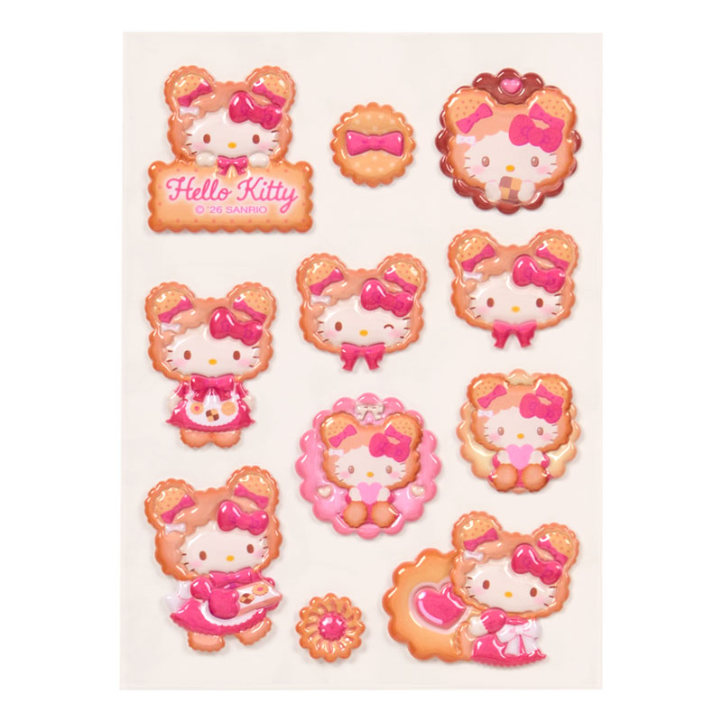 ハローキティ シールセット（クッキーもこもこベア）