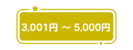 3,001円〜5,000円